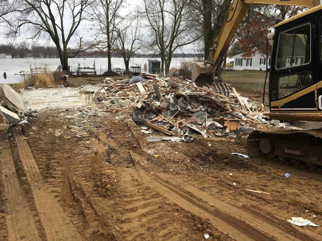 house demolition allegan mi