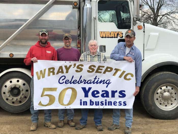 wrays septic 50th anniversary 2018
