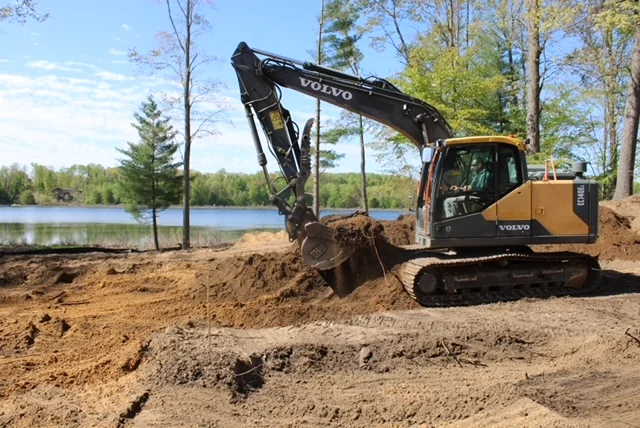 Excavation services in Allegan Michigan