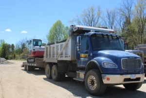 septic permit process truck