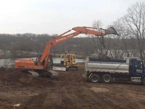 Excavation services in Allegan Michigan