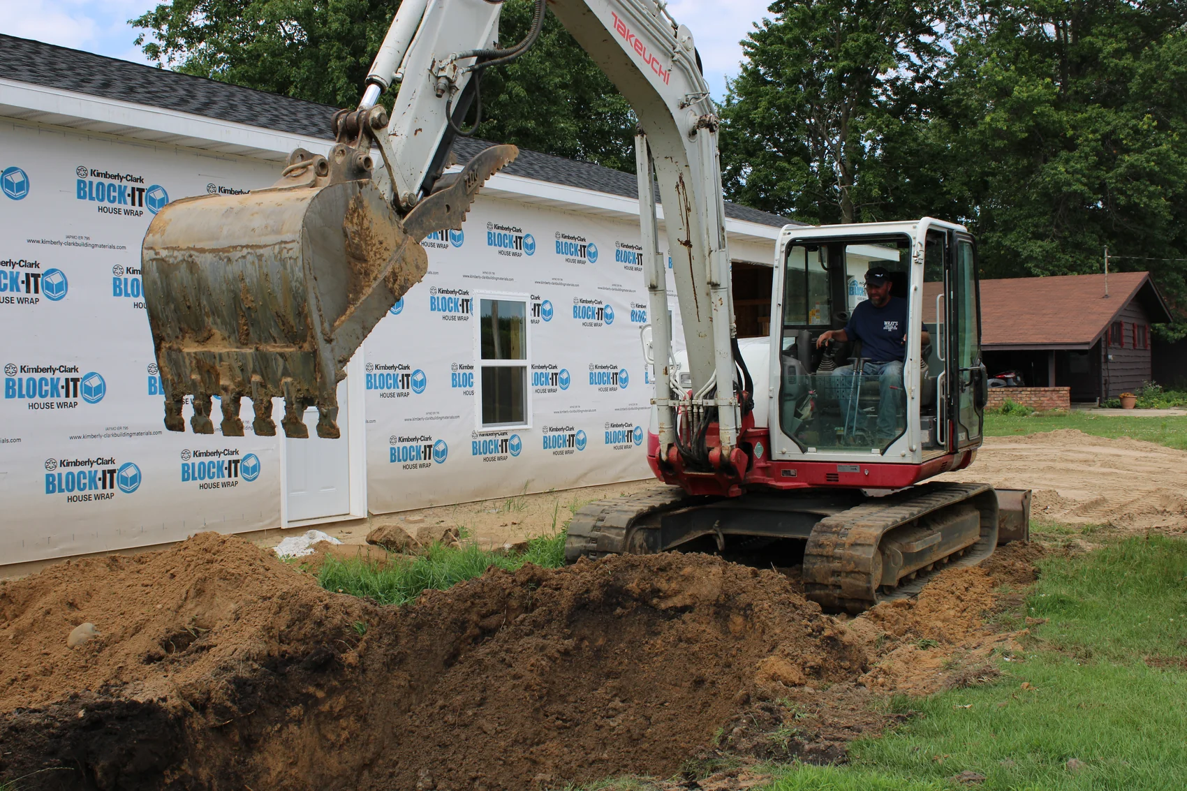 Excavation services in Allegan Michigan